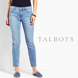 Talbots Slim Ankle Flawless Five-Pocket Jeans